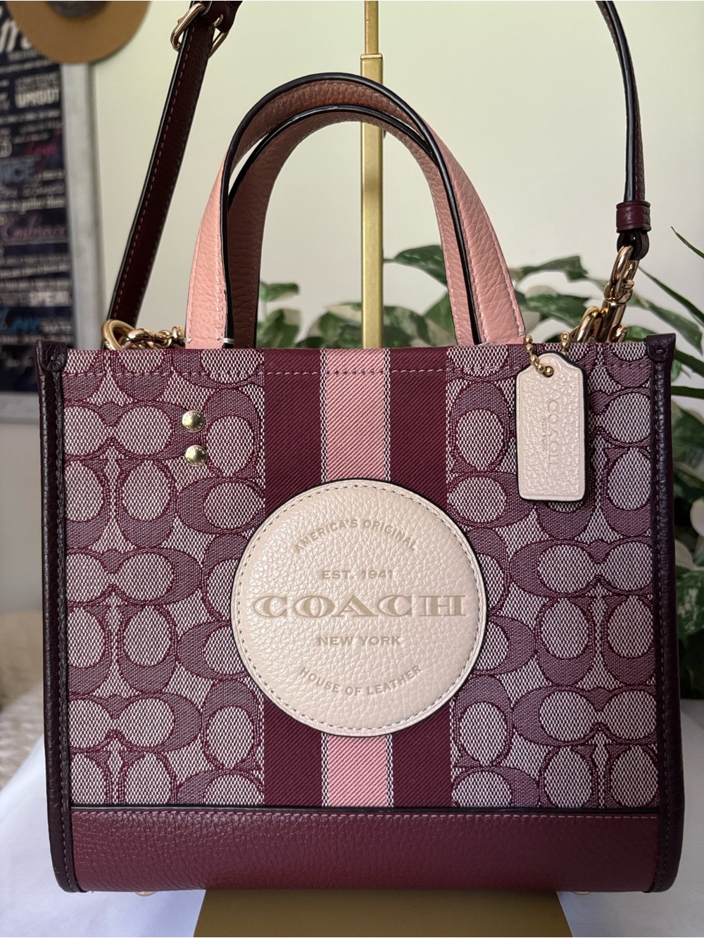 Coach Dempsey Tote 22